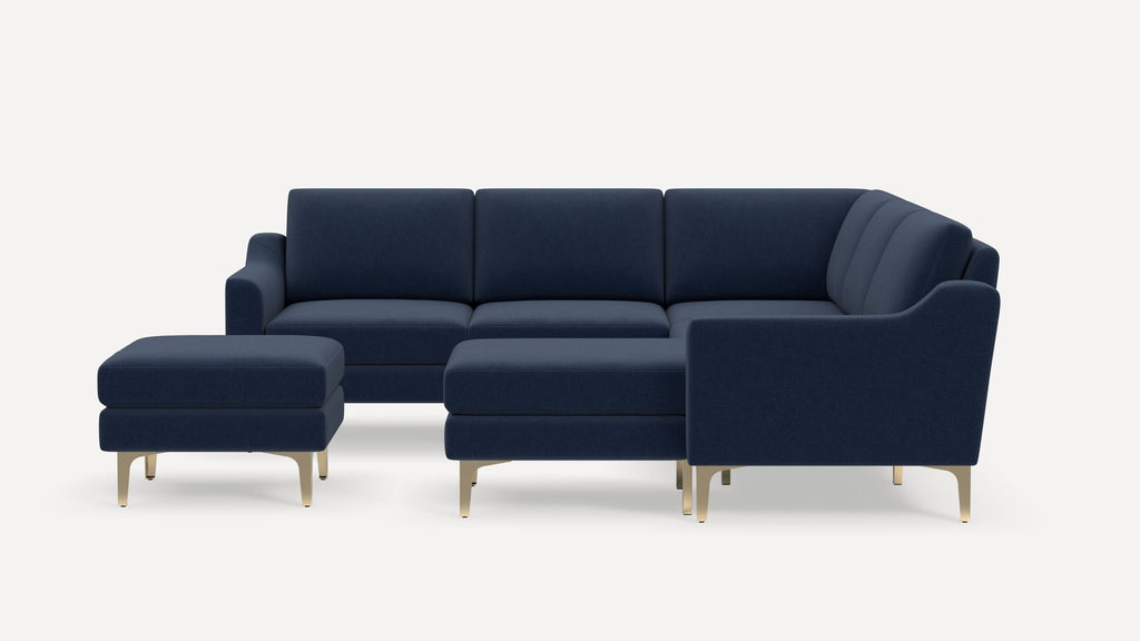 Nomad Plus 5-Seat Corner Sectional with Chaise and Ottoman