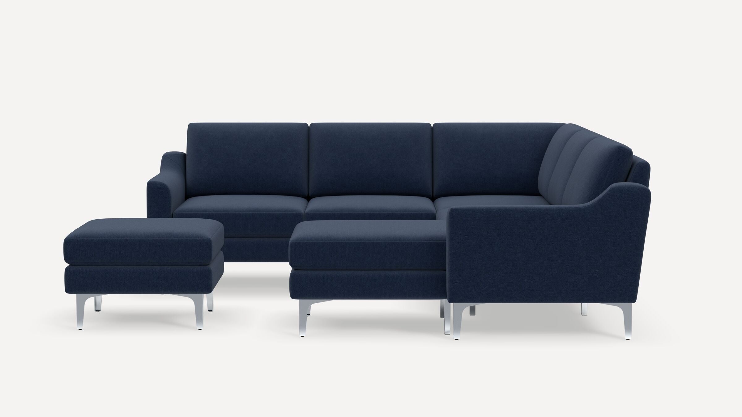 Nomad Plus 5-Seat Corner Sectional with Chaise and Ottoman