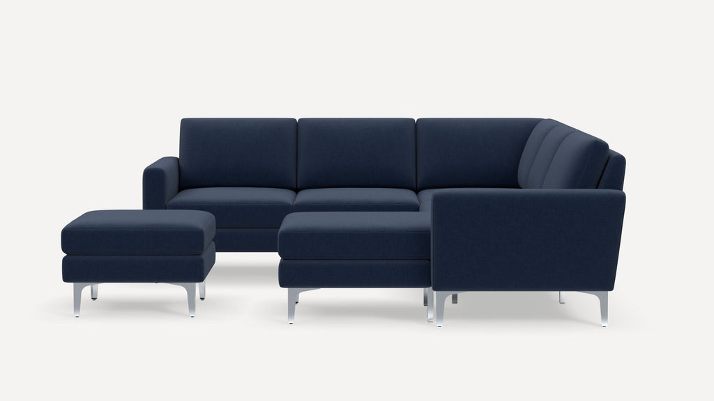 Nomad Plus 5-Seat Corner Sectional with Chaise and Ottoman