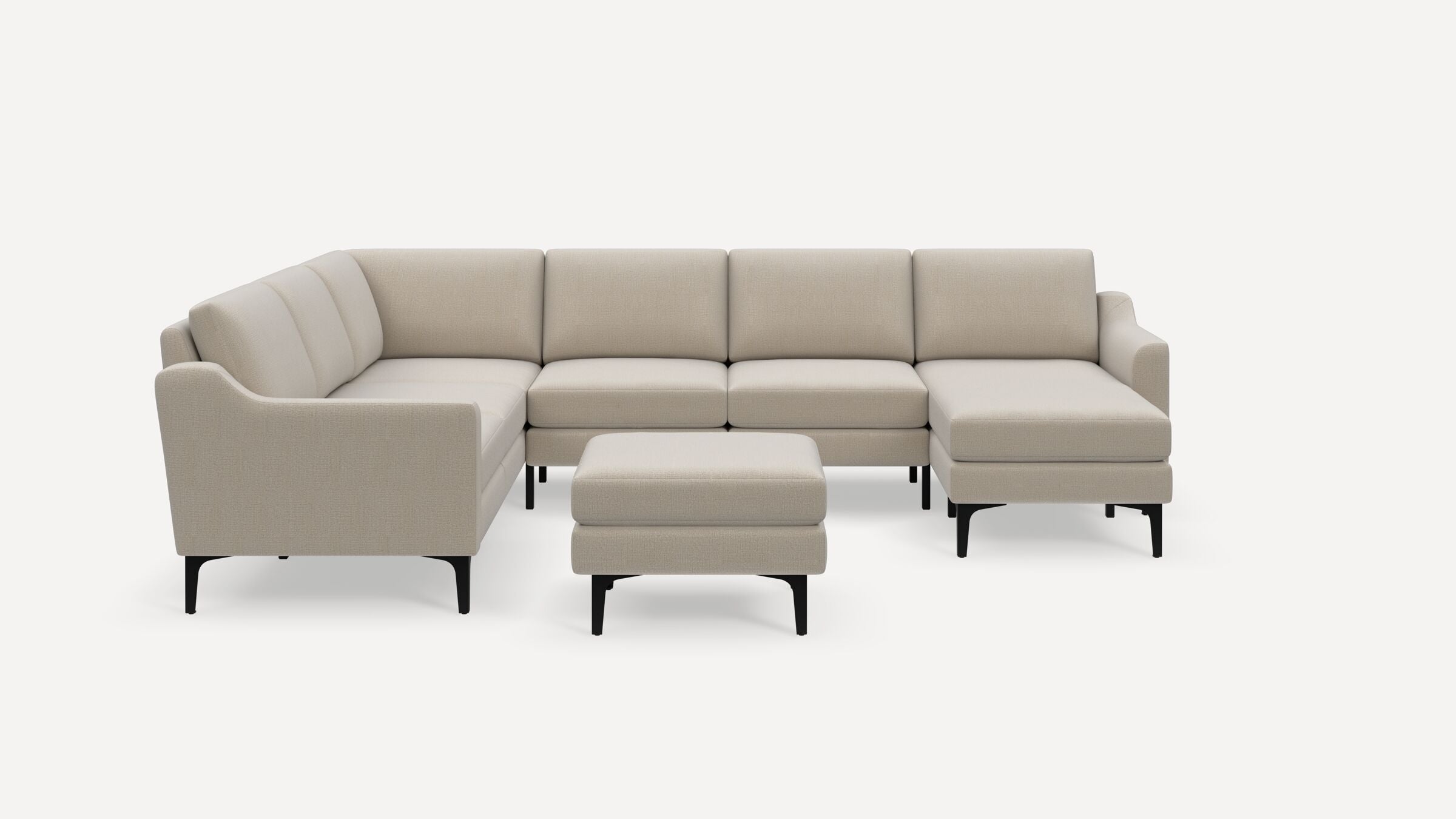 Nomad Plus 6-Seat Corner Sectional with Chaise and Ottoman