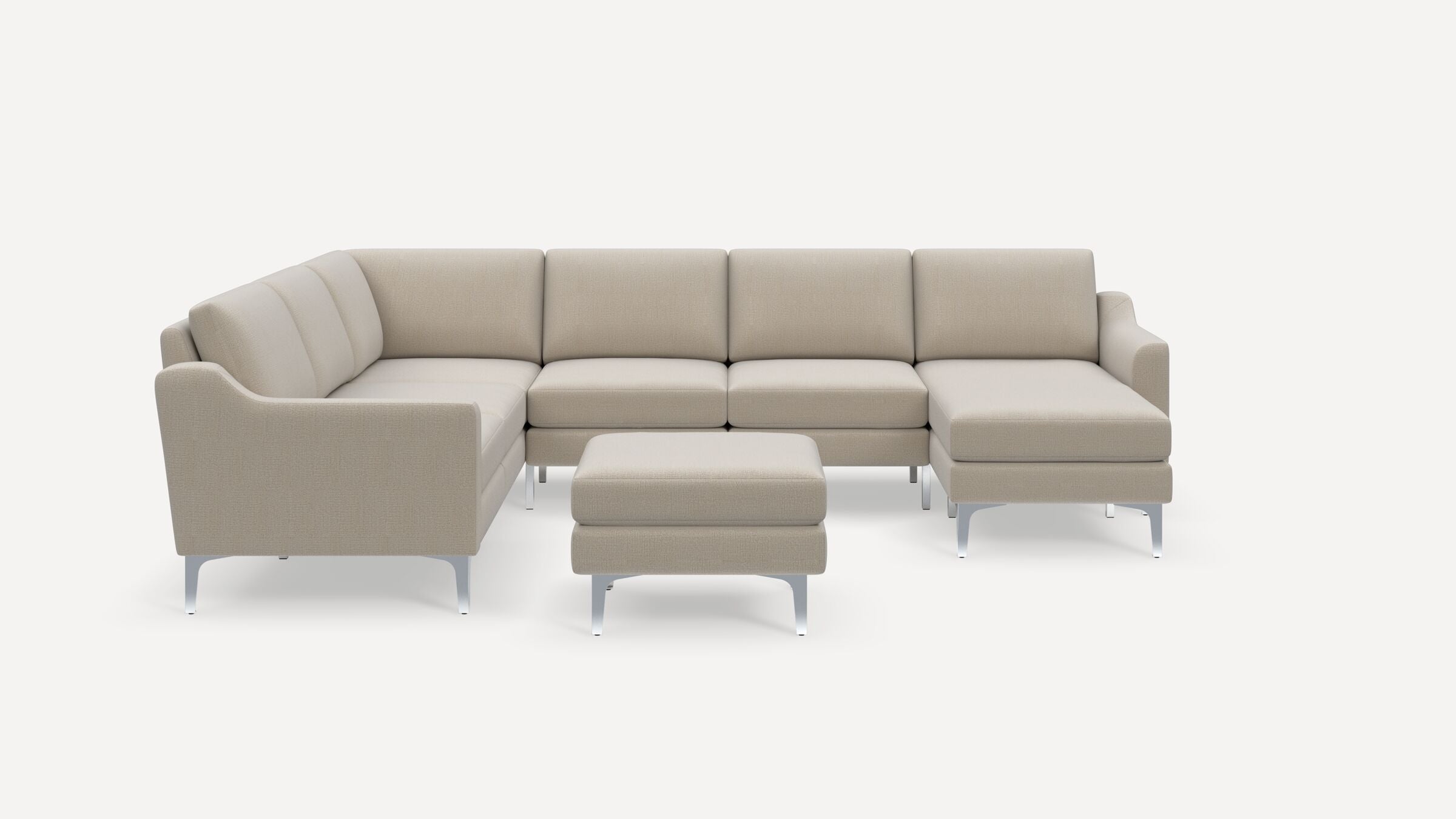 Nomad Plus 6-Seat Corner Sectional with Chaise and Ottoman