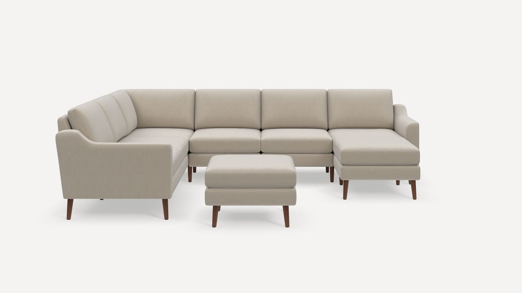 Nomad Plus 6-Seat Corner Sectional with Chaise and Ottoman