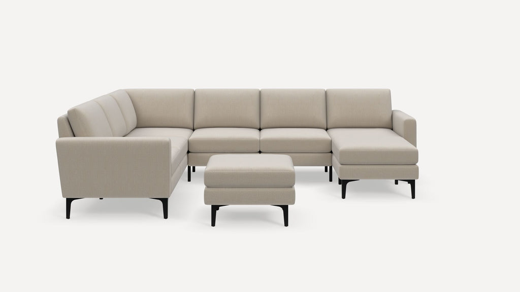 Nomad Plus 6-Seat Corner Sectional with Chaise and Ottoman