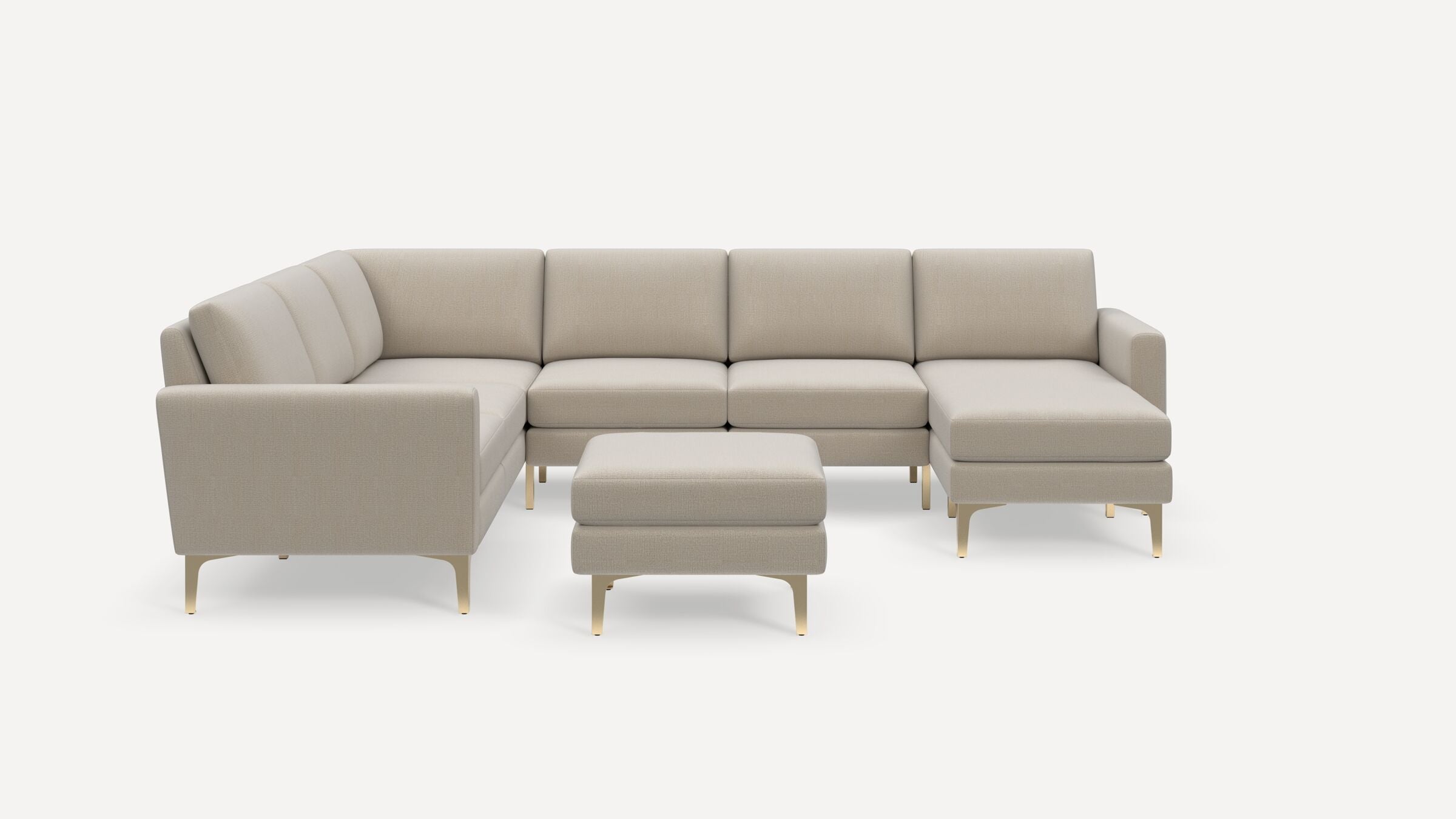 Nomad Plus 6-Seat Corner Sectional with Chaise and Ottoman