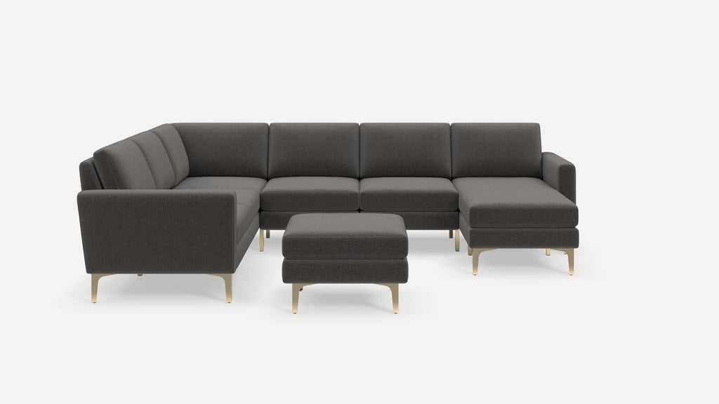 Nomad Plus 6-Seat Corner Sectional with Chaise and Ottoman
