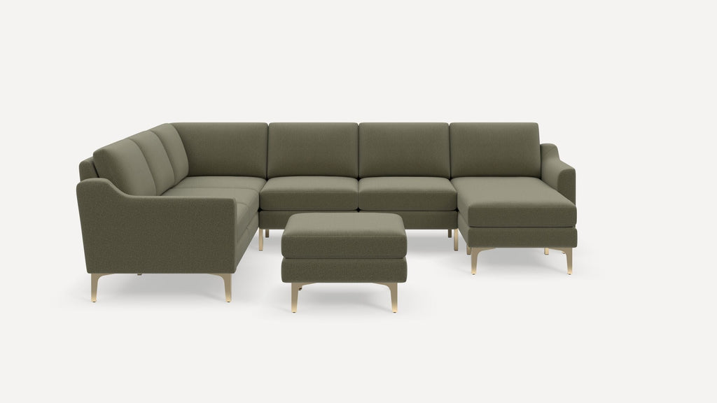 Nomad Plus 6-Seat Corner Sectional with Chaise and Ottoman