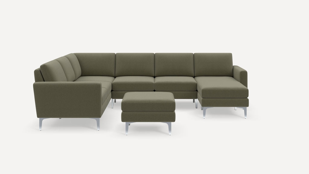 Nomad Plus 6-Seat Corner Sectional with Chaise and Ottoman