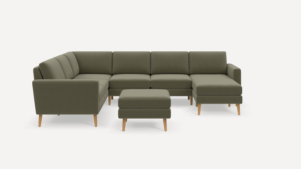 Nomad Plus 6-Seat Corner Sectional with Chaise and Ottoman