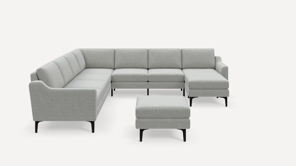Nomad Plus 7-Seat Corner Sectional with Chaise and Ottoman