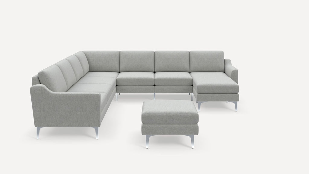 Nomad Plus 7-Seat Corner Sectional with Chaise and Ottoman