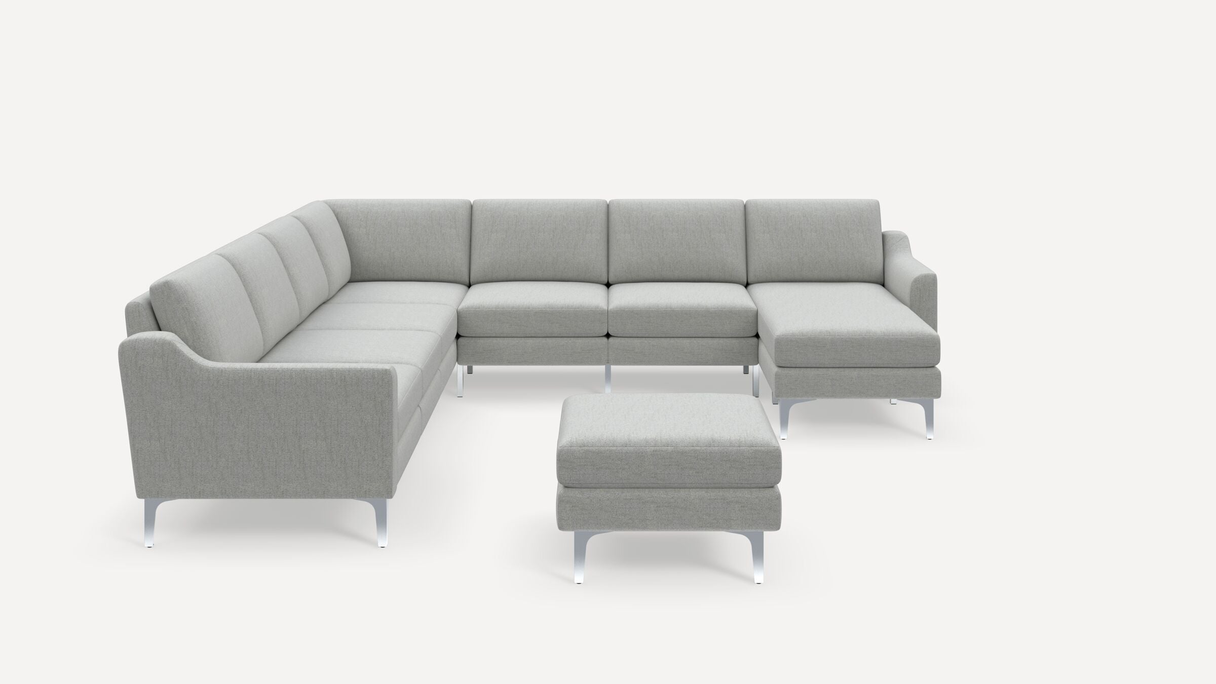 Nomad Plus 7-Seat Corner Sectional with Chaise and Ottoman