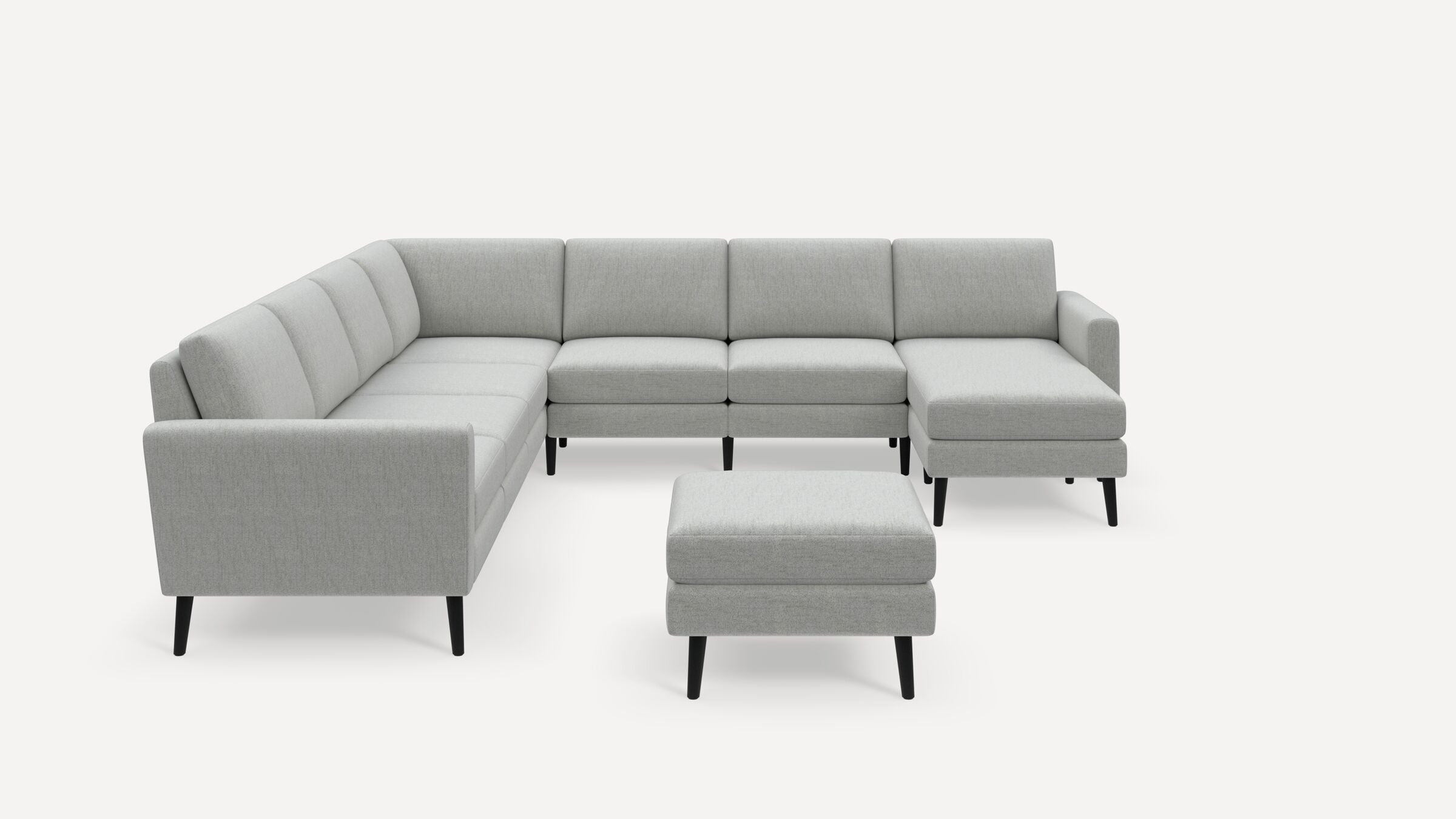 Nomad Plus 7-Seat Corner Sectional with Chaise and Ottoman