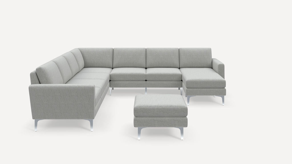 Nomad Plus 7-Seat Corner Sectional with Chaise and Ottoman