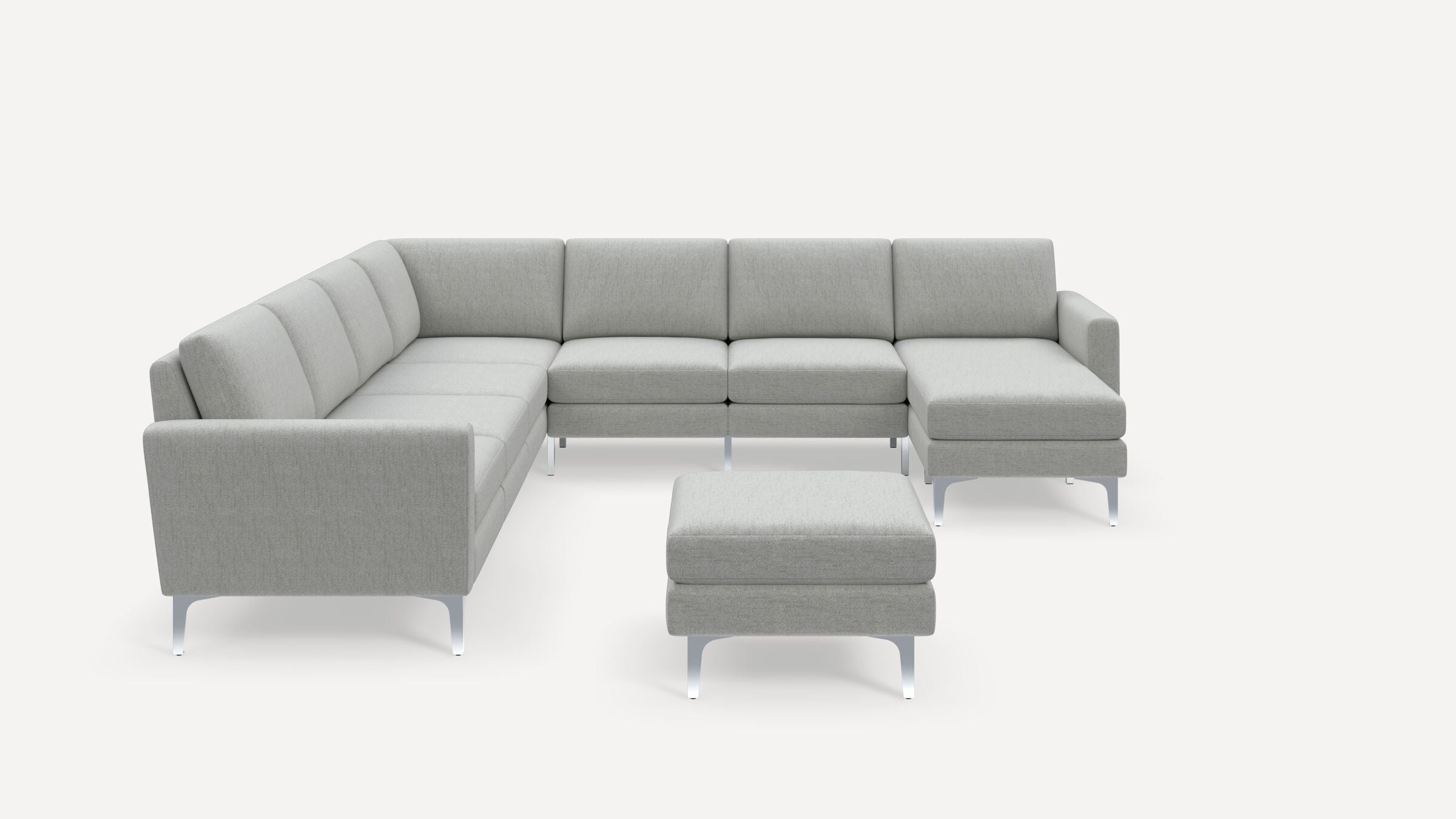 Nomad Plus 7-Seat Corner Sectional with Chaise and Ottoman