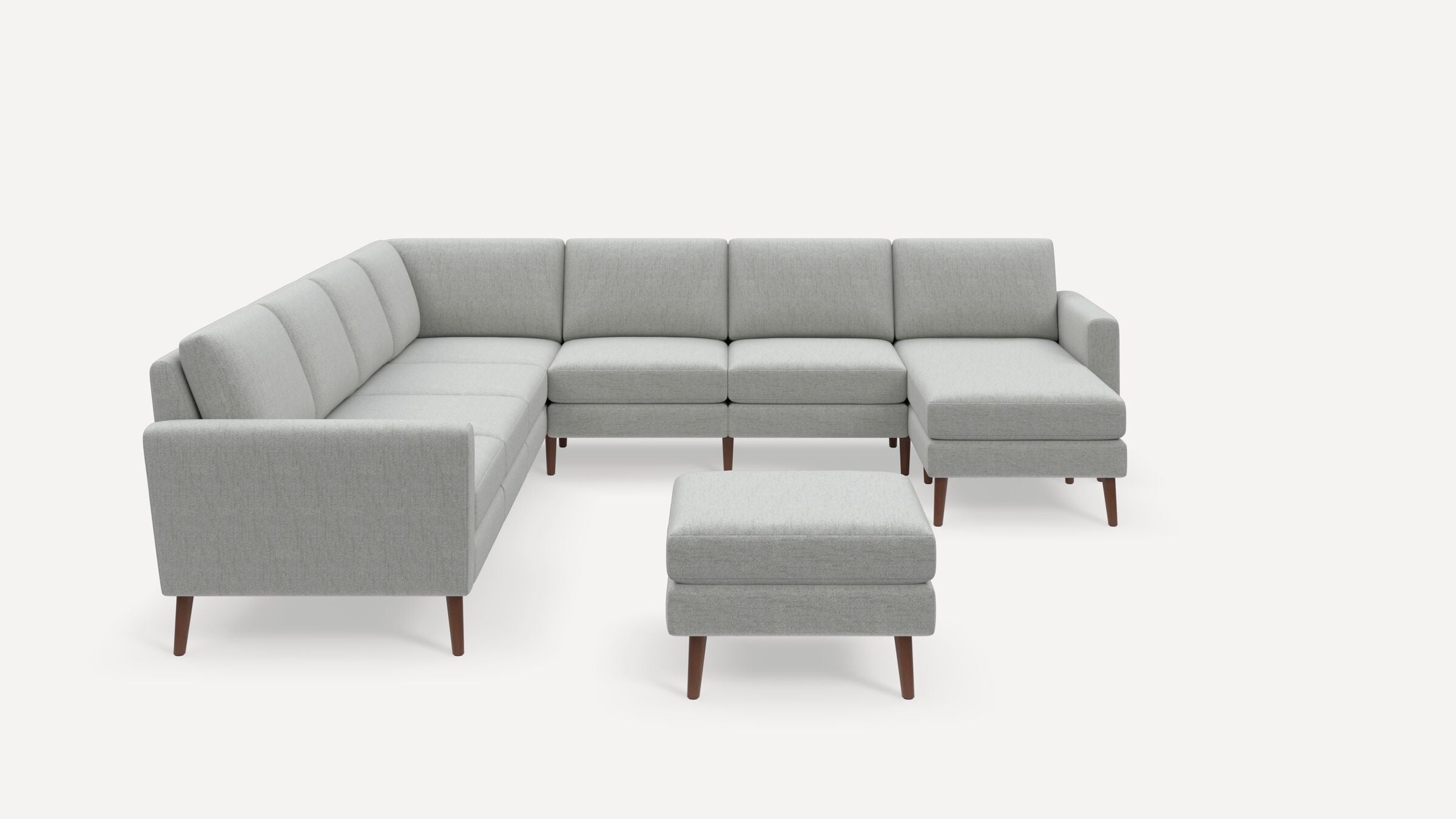 Nomad Plus 7-Seat Corner Sectional with Chaise and Ottoman