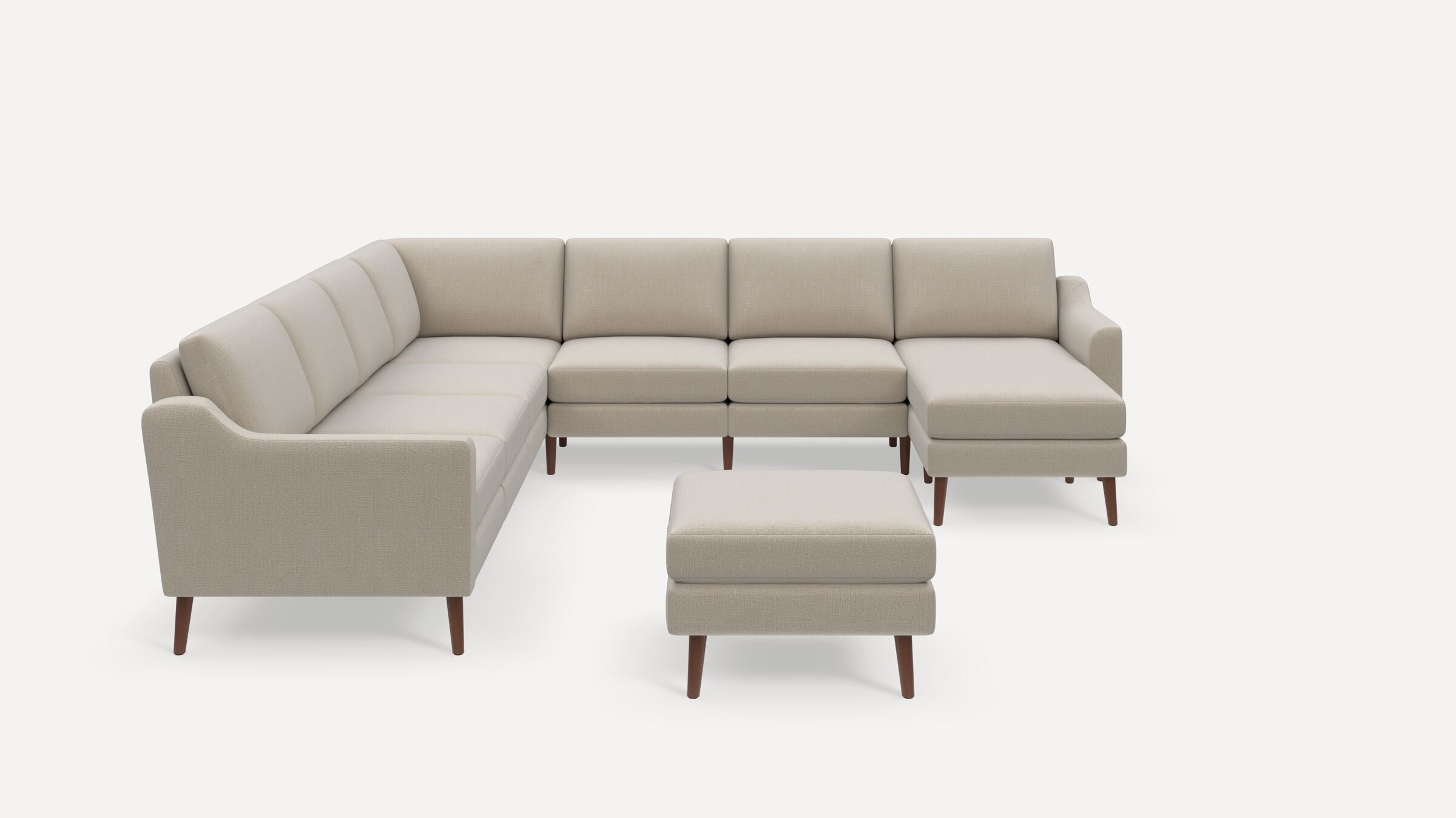 Nomad Plus 7-Seat Corner Sectional with Chaise and Ottoman