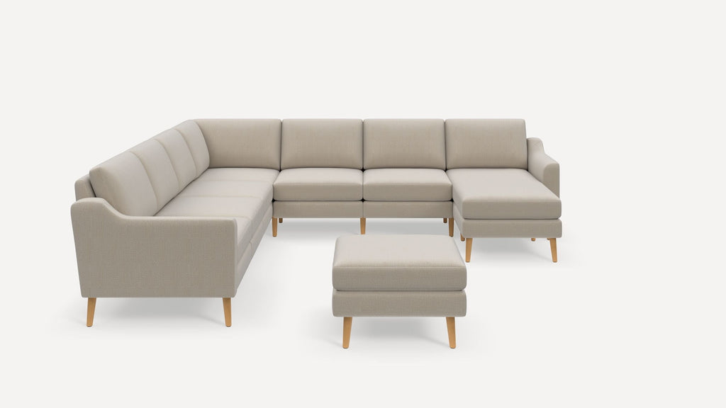 Nomad Plus 7-Seat Corner Sectional with Chaise and Ottoman