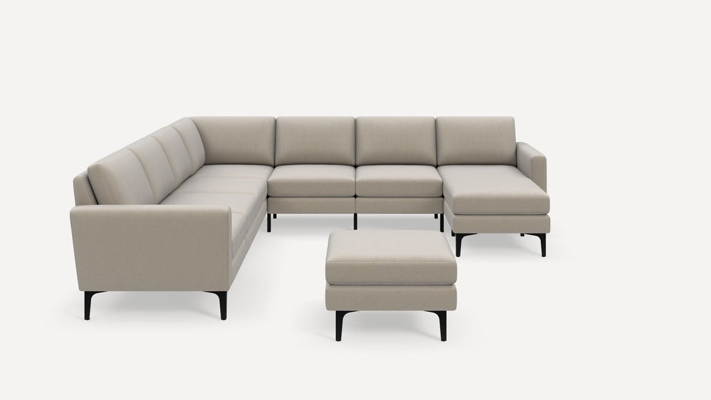Nomad Plus 7-Seat Corner Sectional with Chaise and Ottoman