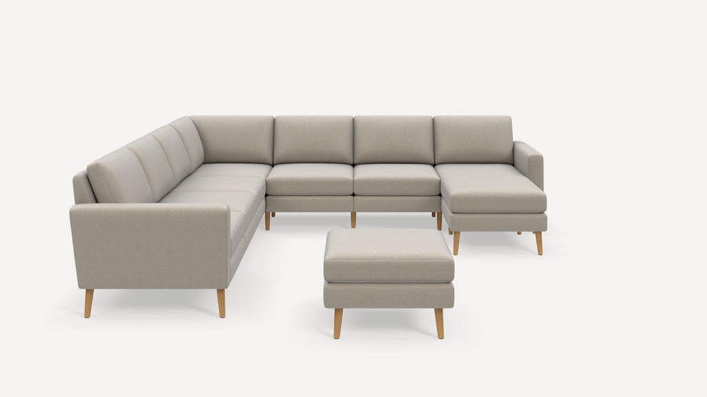 Nomad Plus 7-Seat Corner Sectional with Chaise and Ottoman