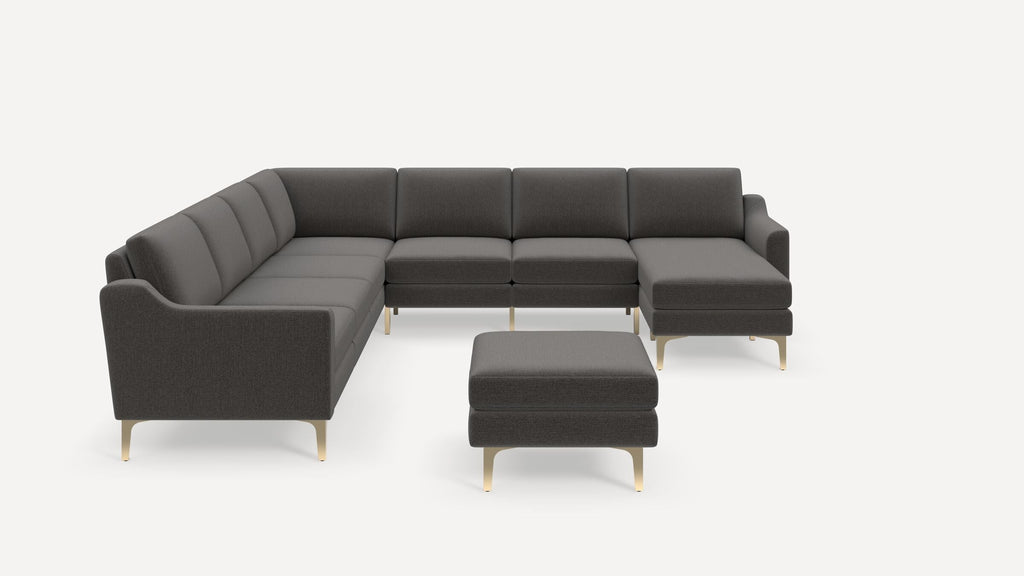 Nomad Plus 7-Seat Corner Sectional with Chaise and Ottoman