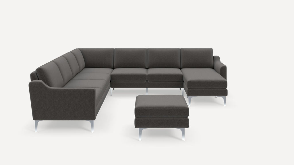 Nomad Plus 7-Seat Corner Sectional with Chaise and Ottoman