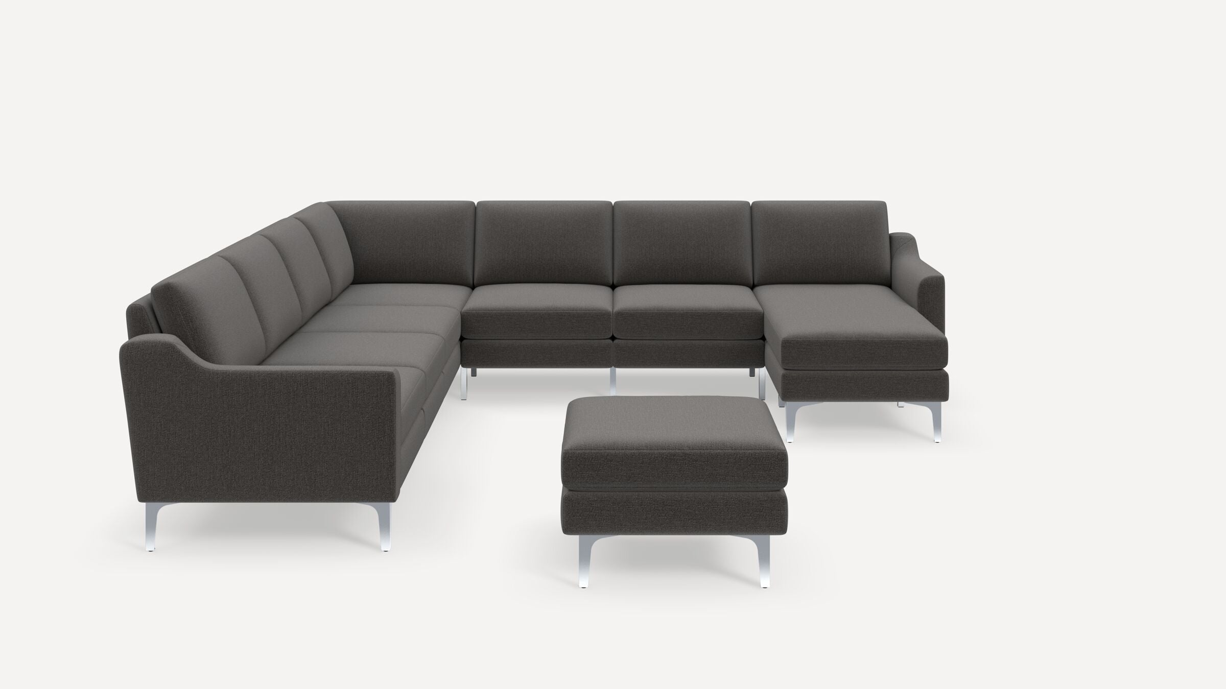 Nomad Plus 7-Seat Corner Sectional with Chaise and Ottoman