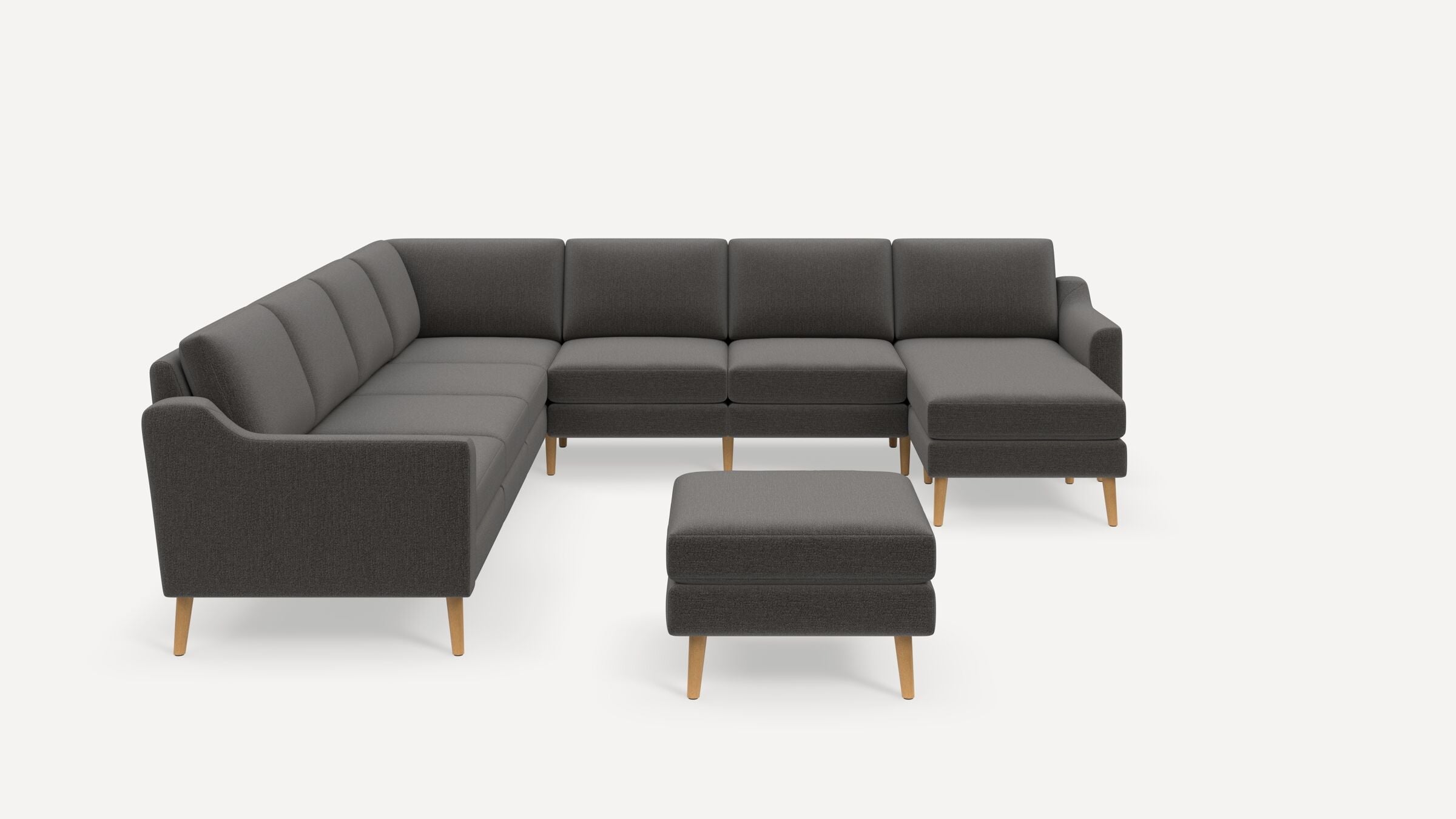Nomad Plus 7-Seat Corner Sectional with Chaise and Ottoman