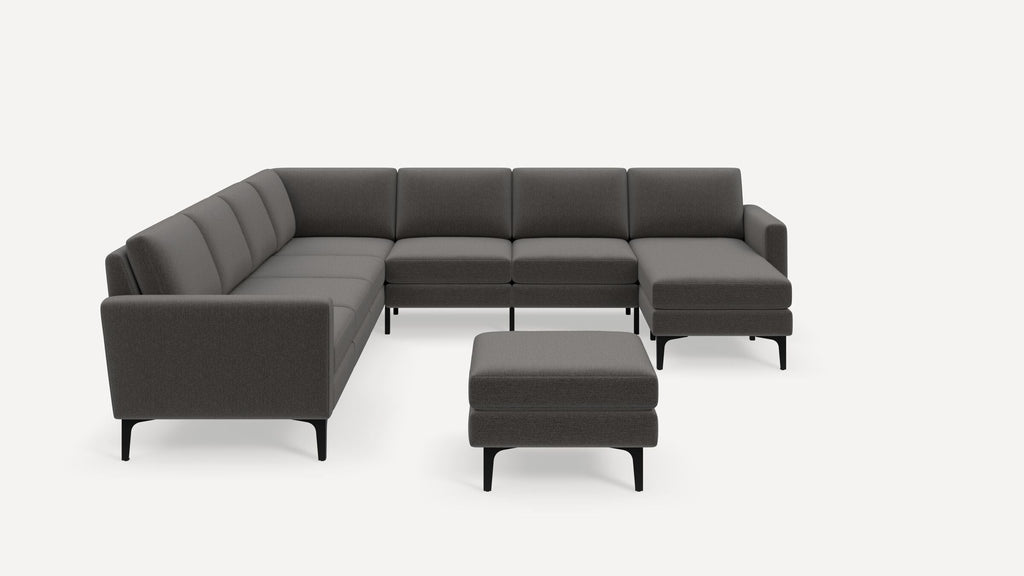 Nomad Plus 7-Seat Corner Sectional with Chaise and Ottoman
