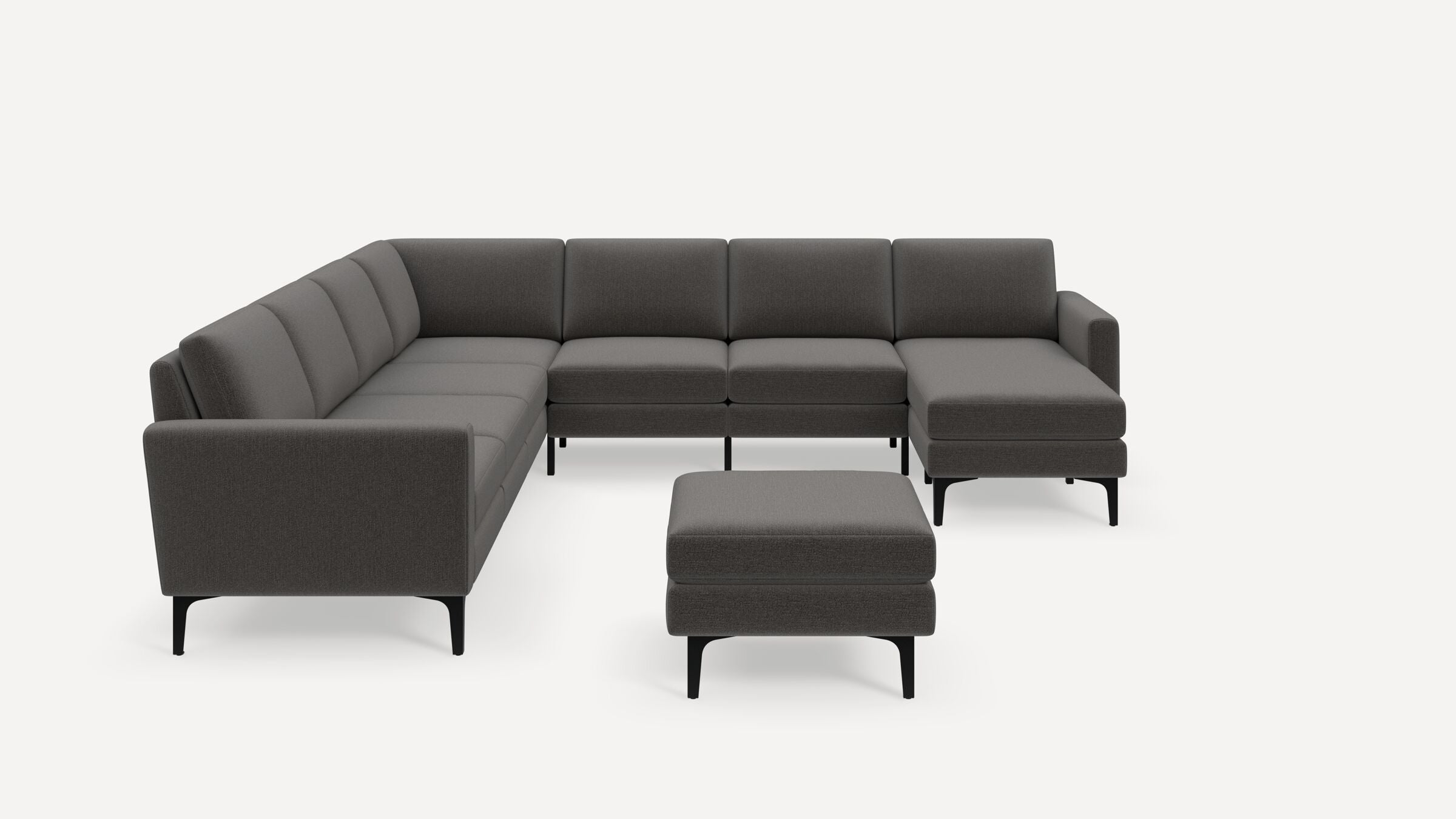 Nomad Plus 7-Seat Corner Sectional with Chaise and Ottoman