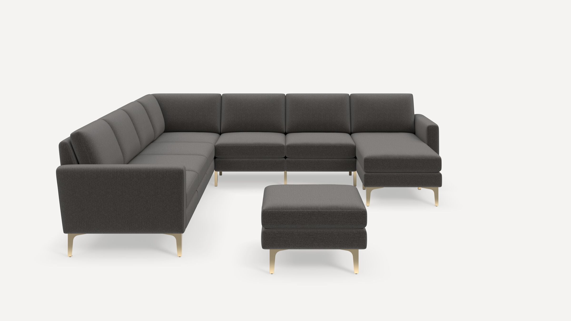 Nomad Plus 7-Seat Corner Sectional with Chaise and Ottoman