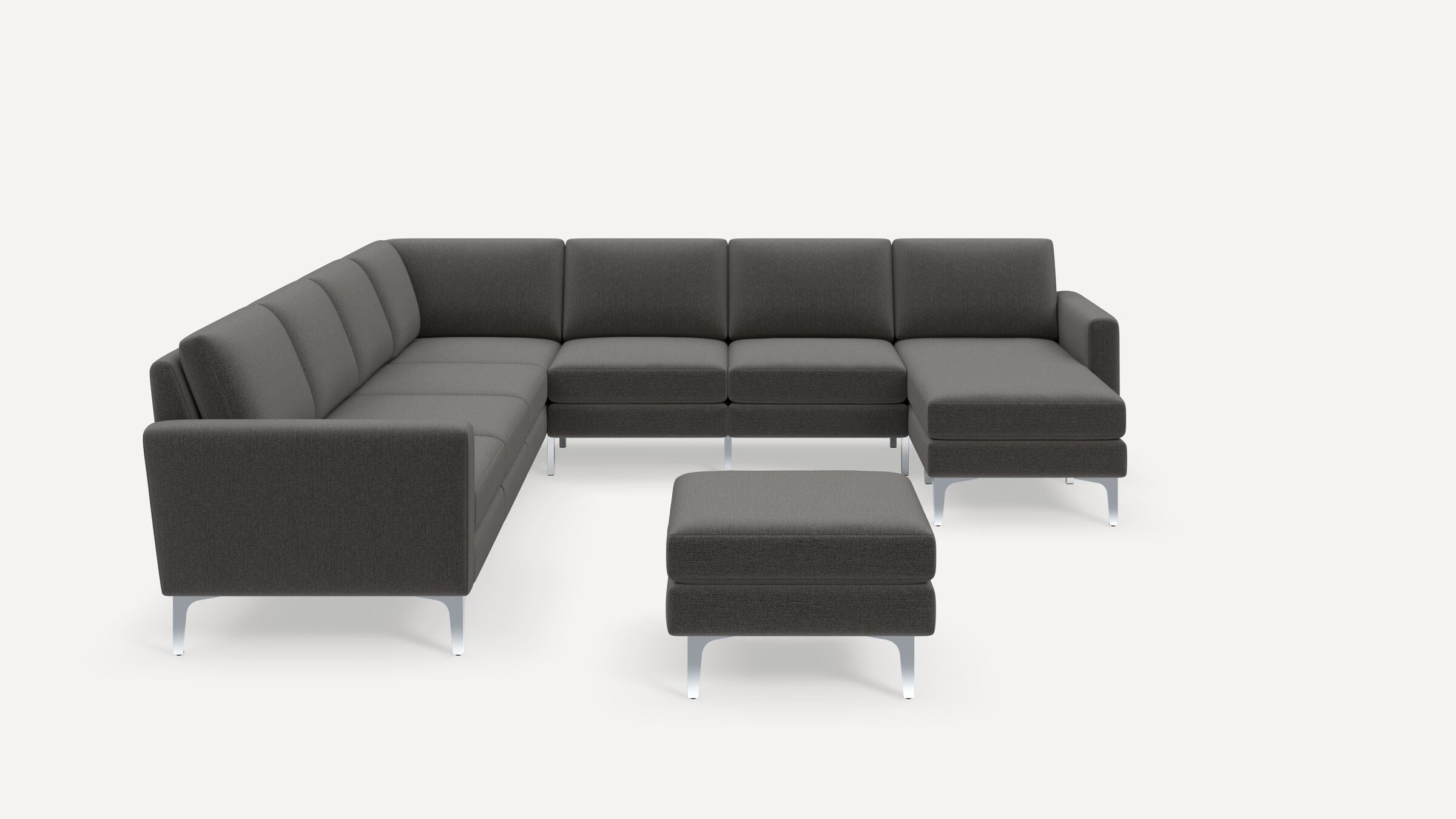 Nomad Plus 7-Seat Corner Sectional with Chaise and Ottoman