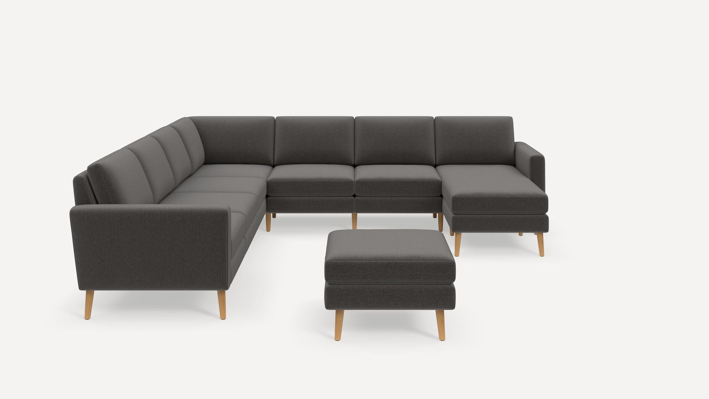 Nomad Plus 7-Seat Corner Sectional with Chaise and Ottoman