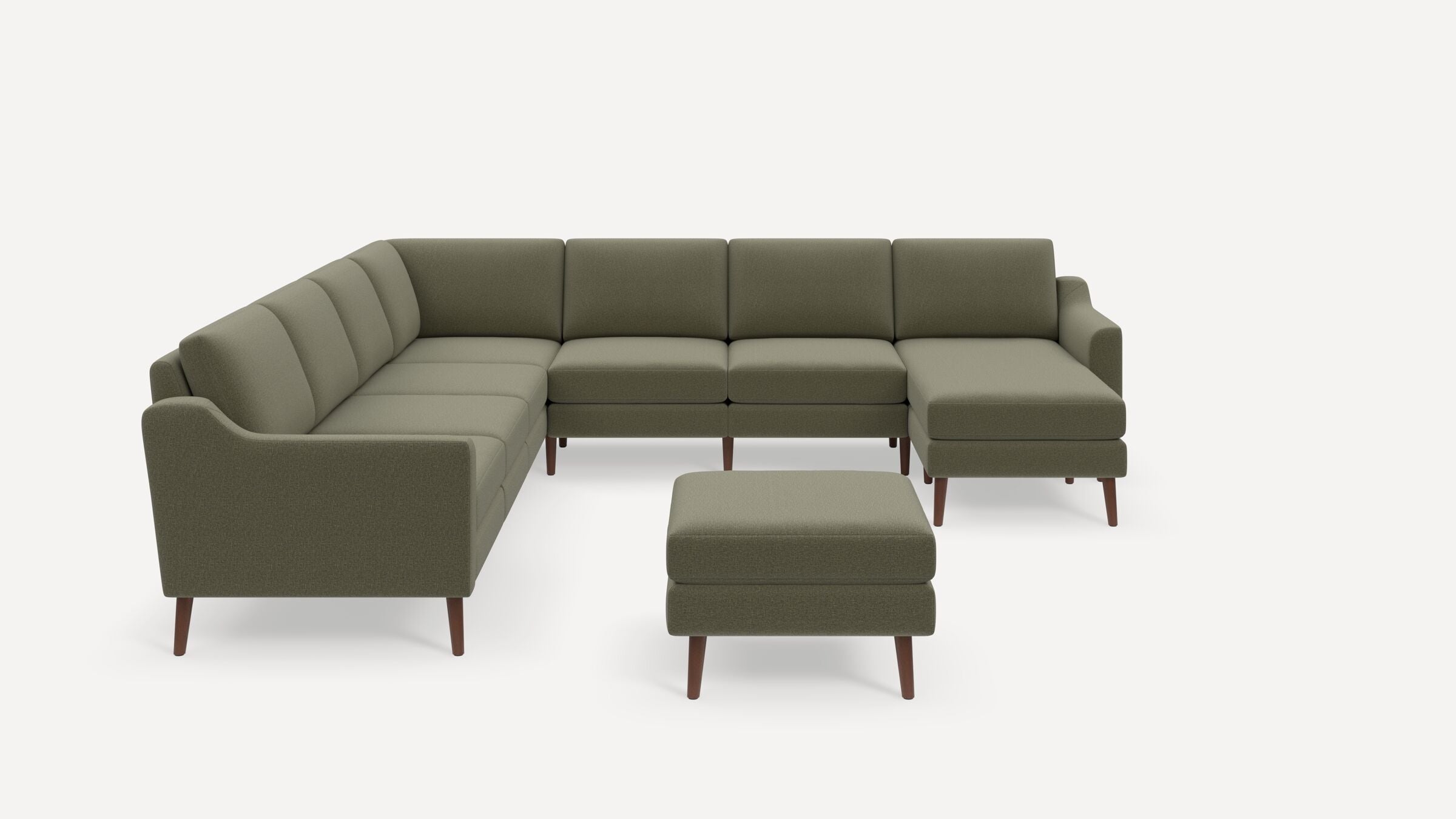 Nomad Plus 7-Seat Corner Sectional with Chaise and Ottoman