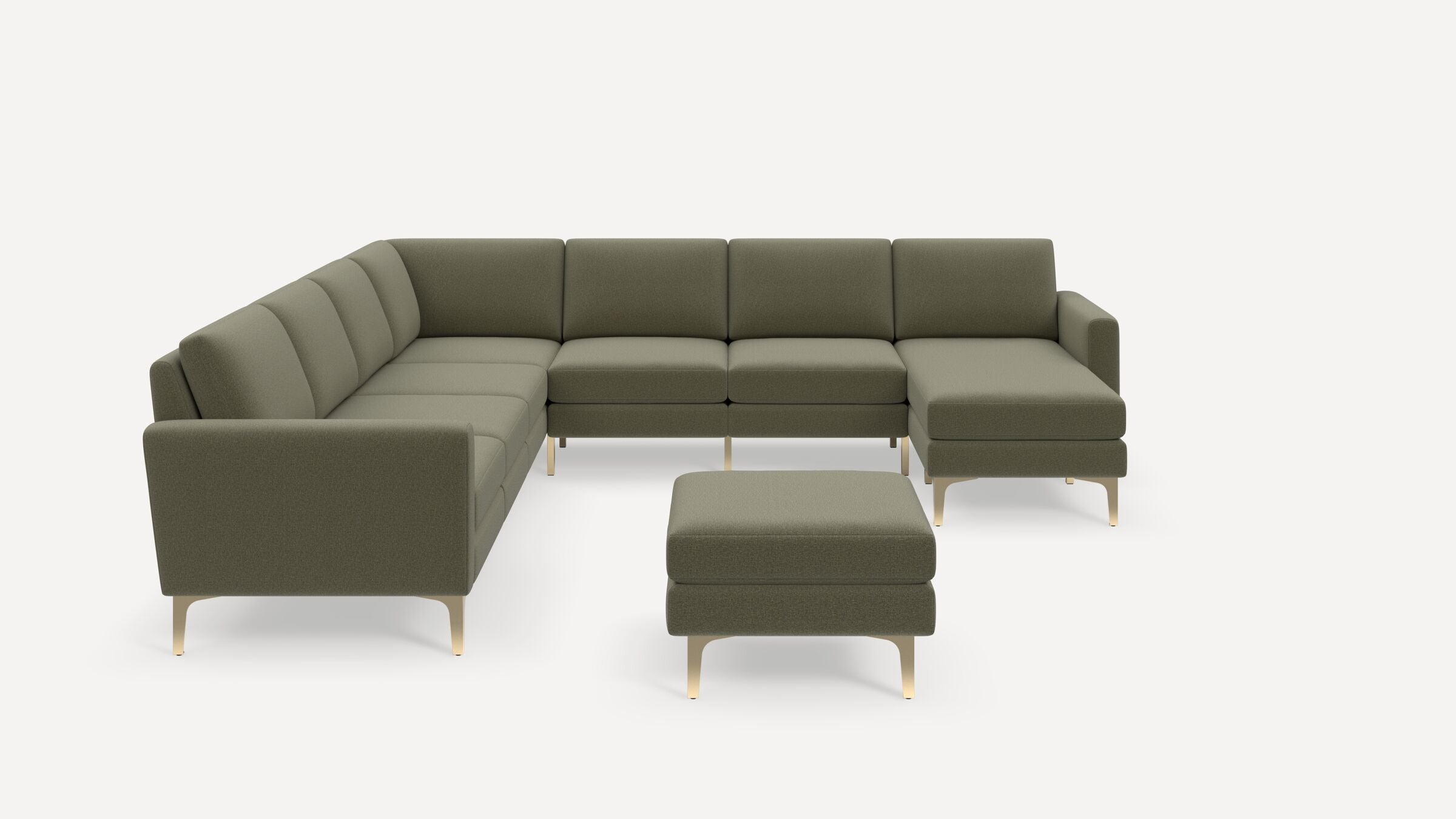 Nomad Plus 7-Seat Corner Sectional with Chaise and Ottoman