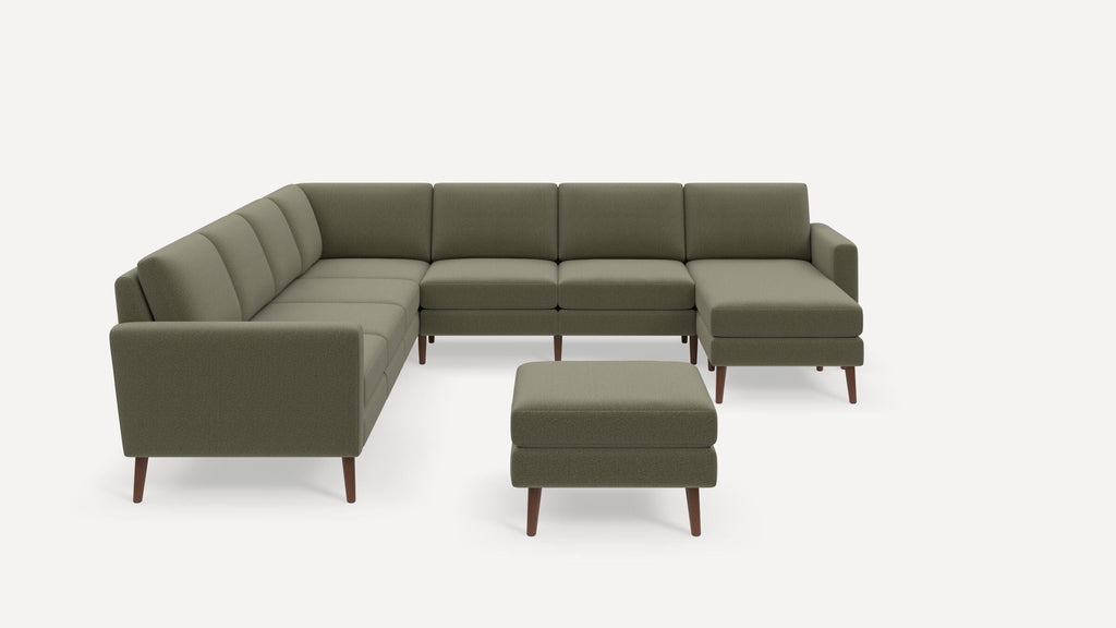 Nomad Plus 7-Seat Corner Sectional with Chaise and Ottoman