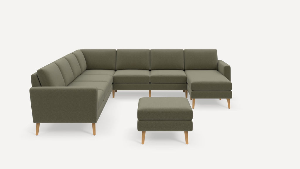 Nomad Plus 7-Seat Corner Sectional with Chaise and Ottoman
