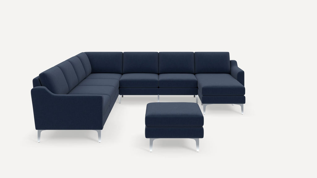 Nomad Plus 7-Seat Corner Sectional with Chaise and Ottoman