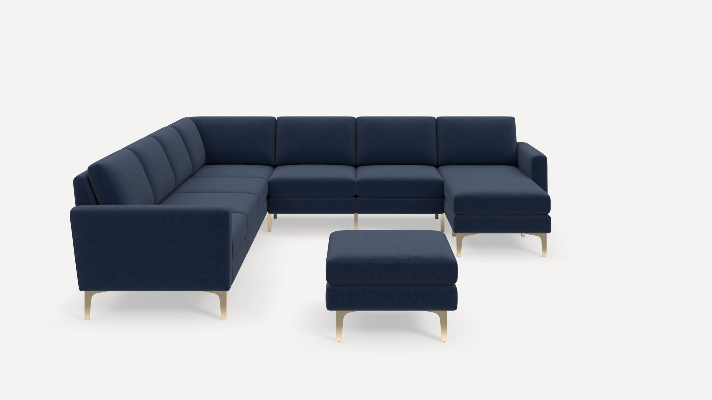 Nomad Plus 7-Seat Corner Sectional with Chaise and Ottoman