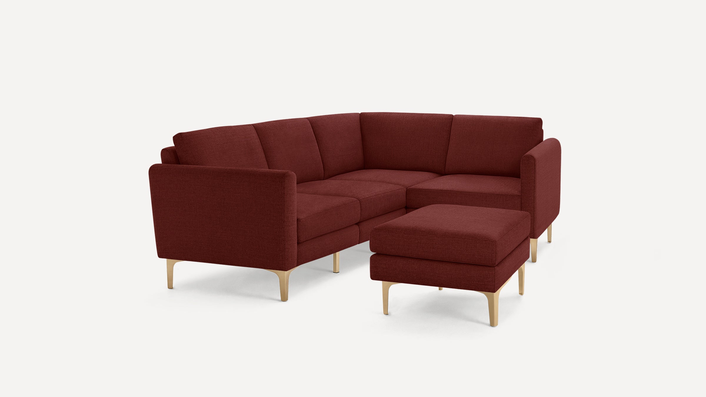 Nomad 4-Seat Corner Sectional with Ottoman
