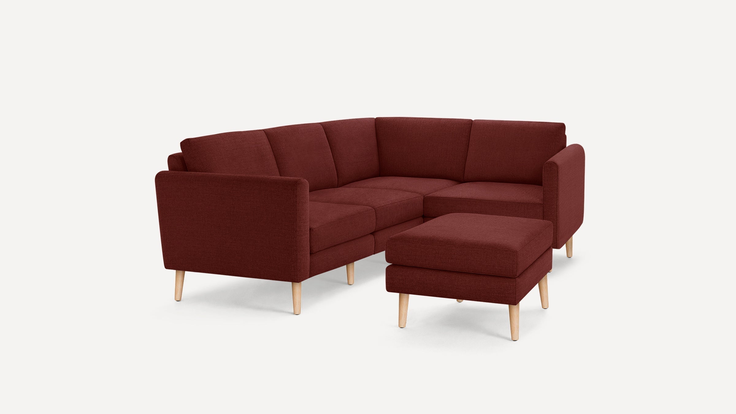 Nomad 4-Seat Corner Sectional with Ottoman