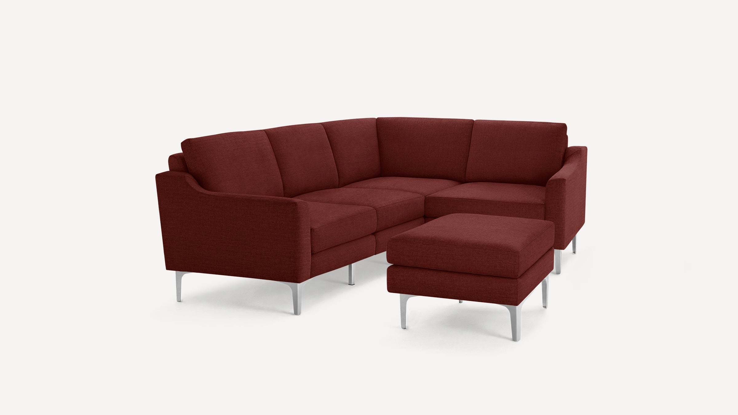 Nomad 4-Seat Corner Sectional with Ottoman