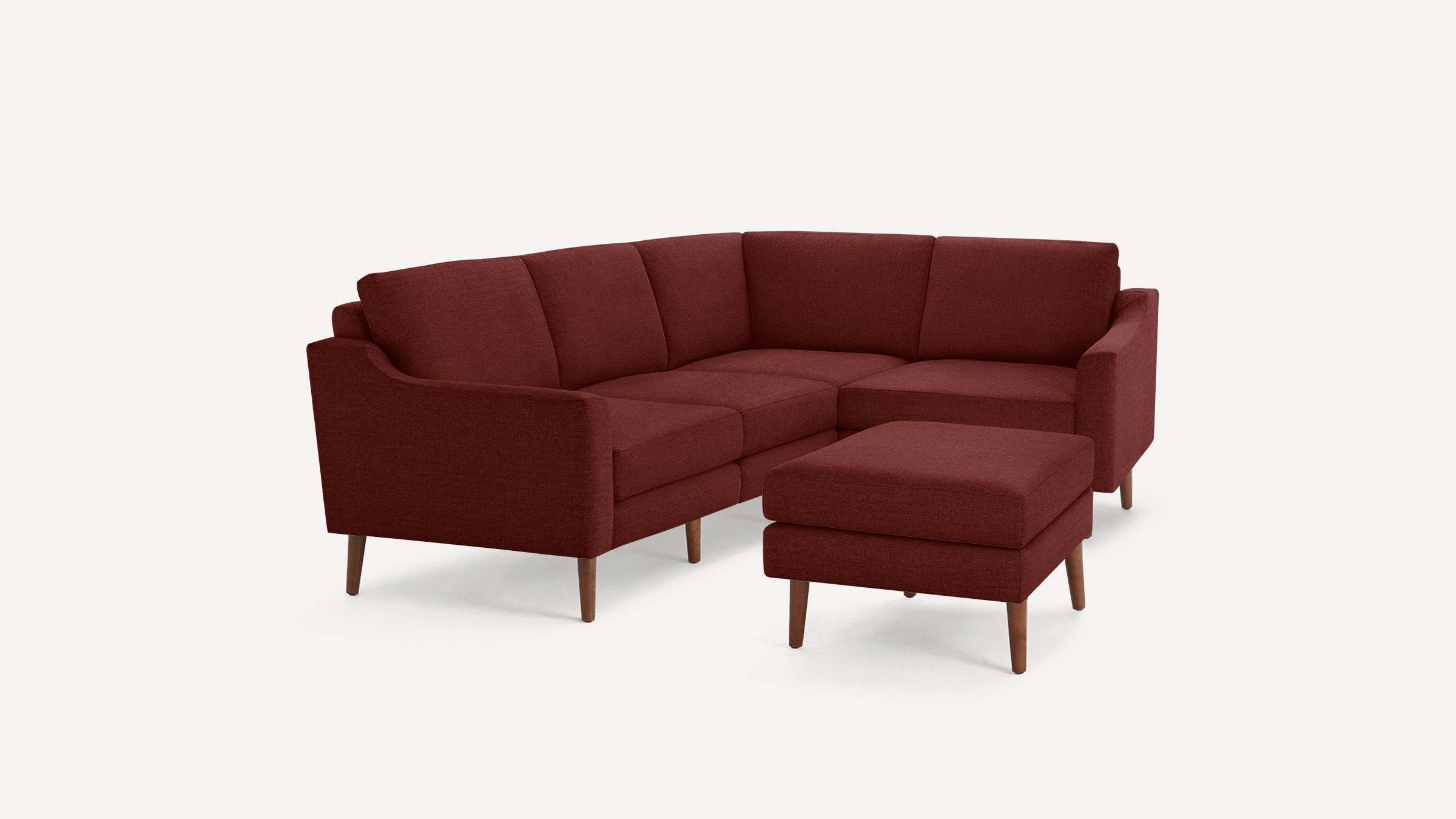 Nomad 4-Seat Corner Sectional with Ottoman
