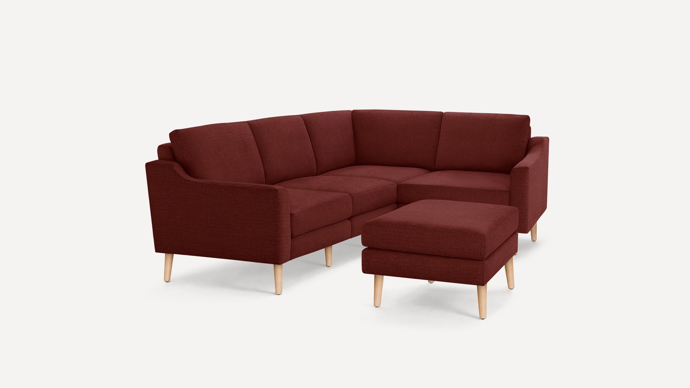 Nomad 4-Seat Corner Sectional with Ottoman