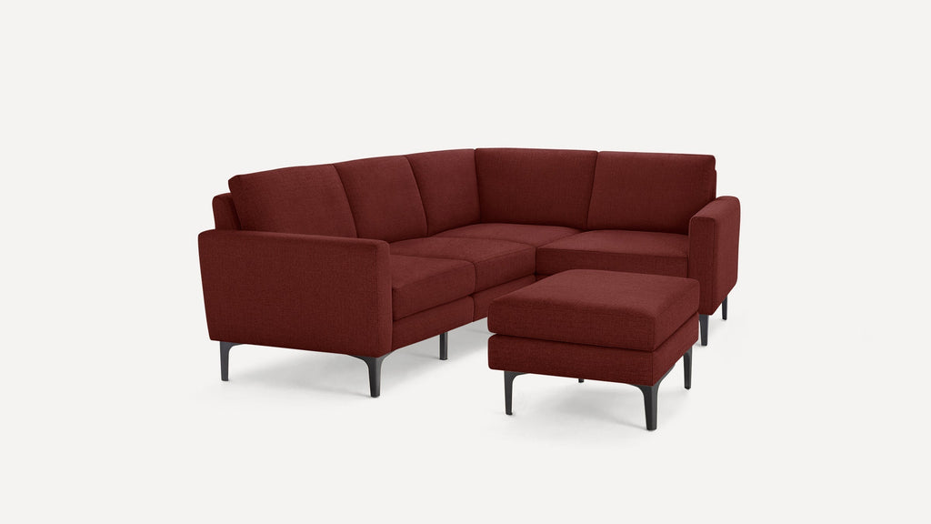 Nomad 4-Seat Corner Sectional with Ottoman