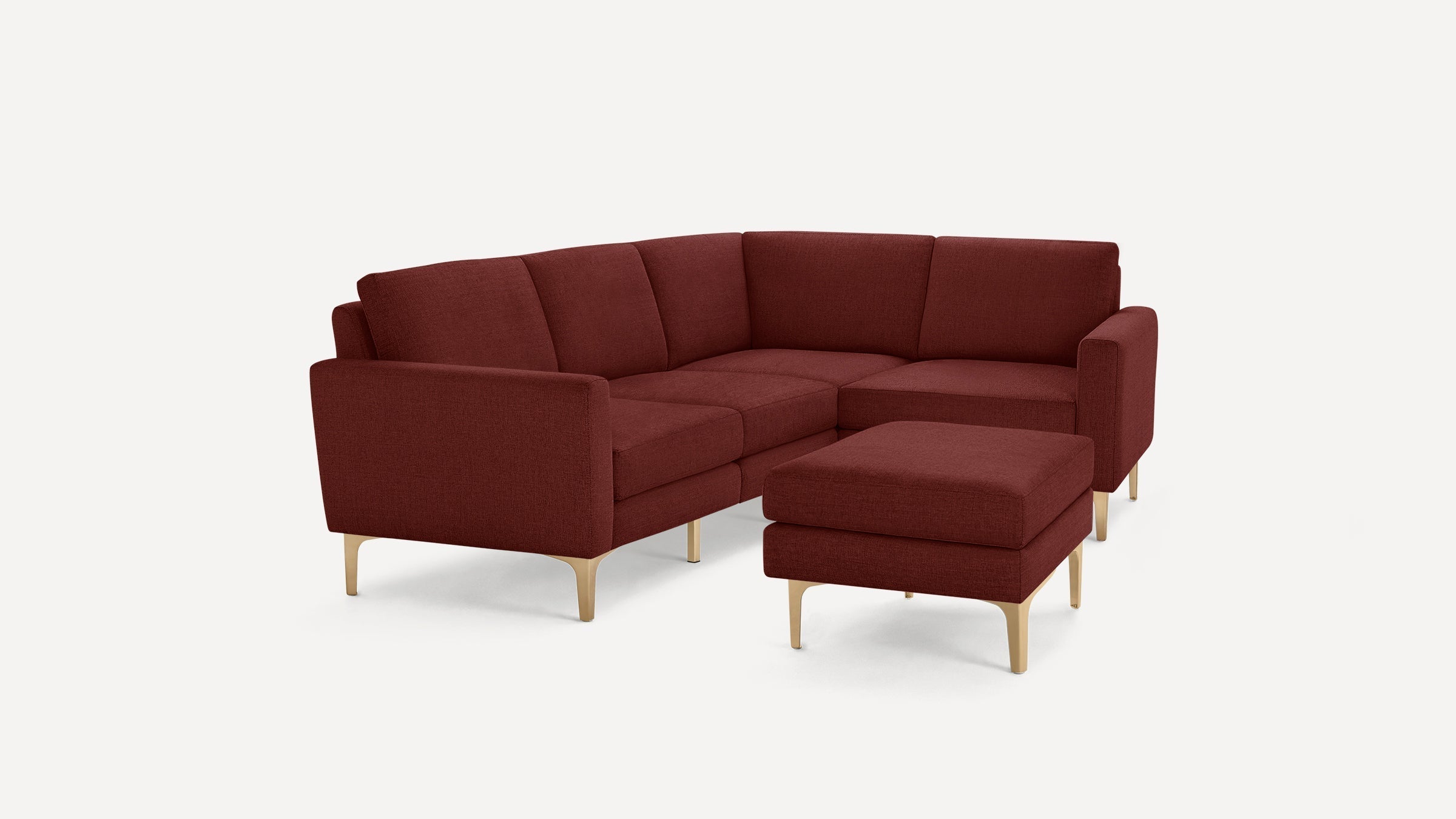 Nomad 4-Seat Corner Sectional with Ottoman