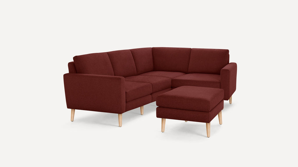Nomad 4-Seat Corner Sectional with Ottoman