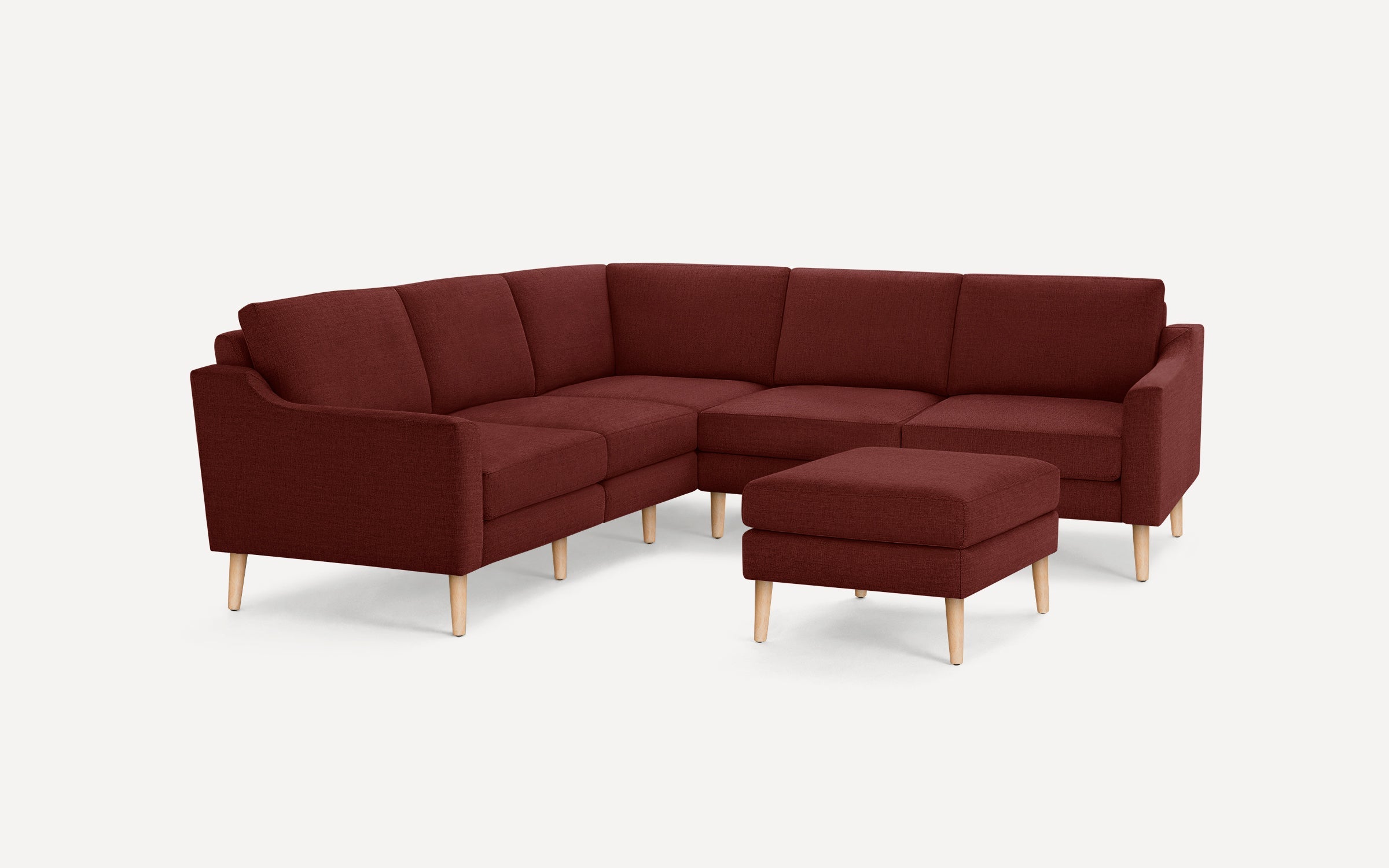 Nomad 5-Seat Corner Sectional with Ottoman
