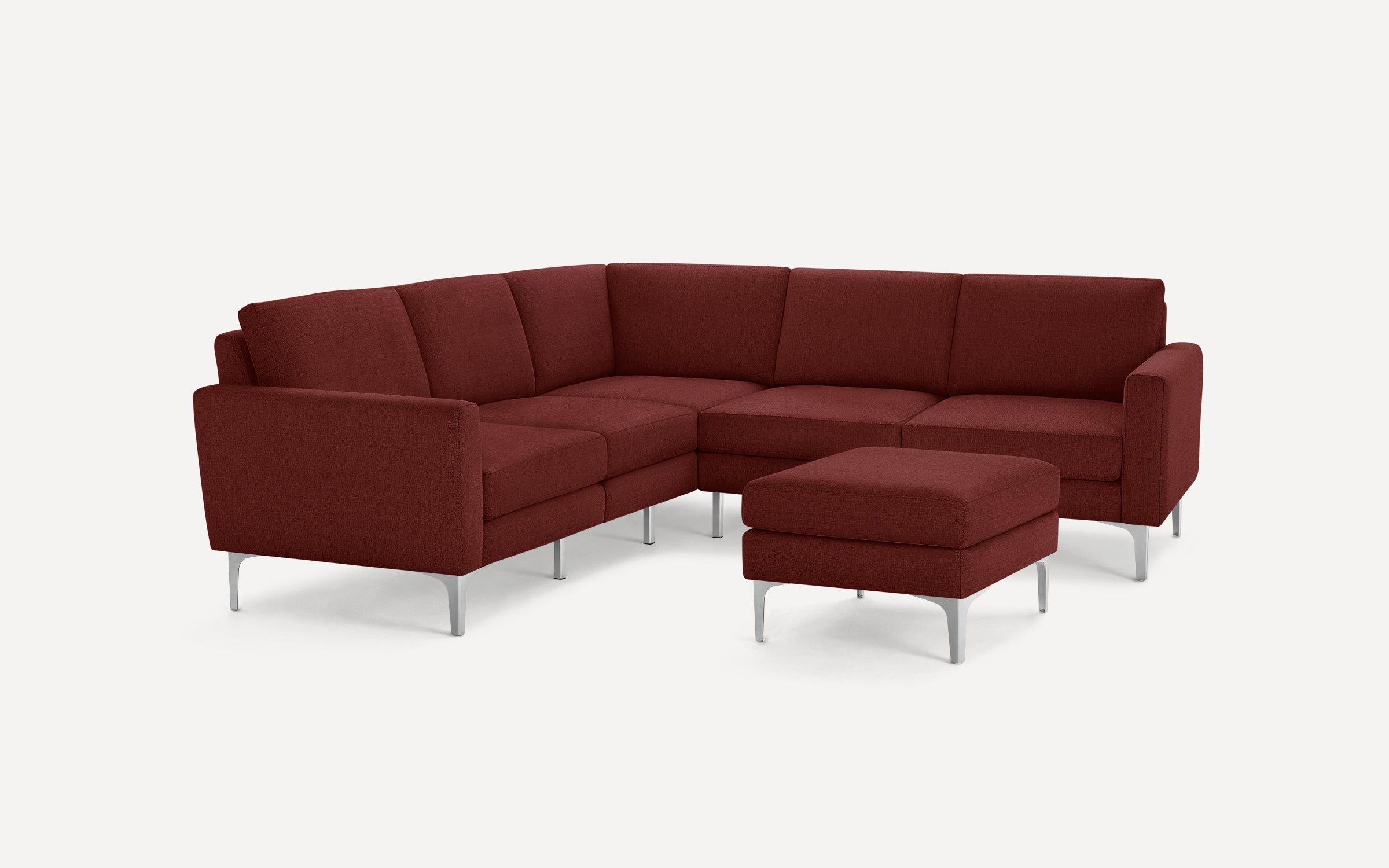 Nomad 5-Seat Corner Sectional with Ottoman