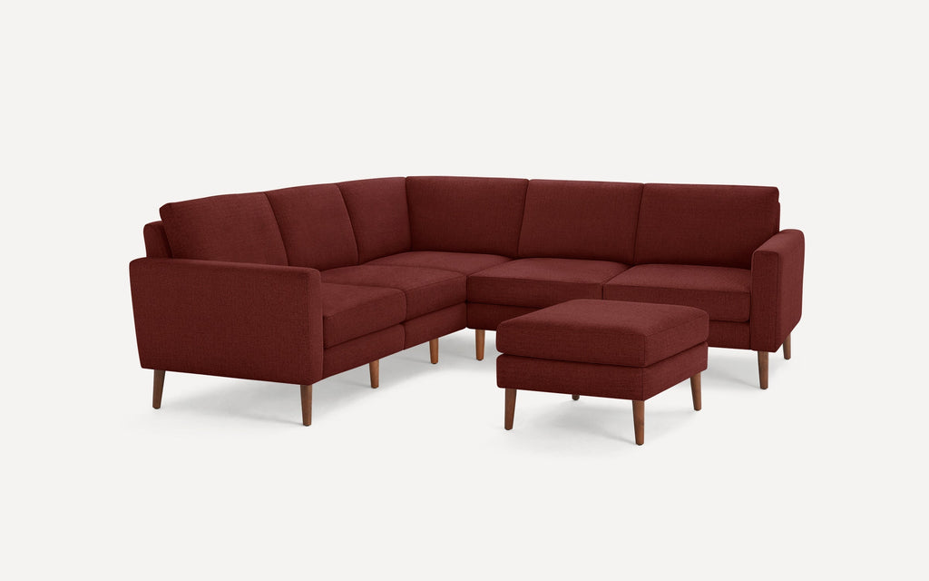 Nomad 5-Seat Corner Sectional with Ottoman