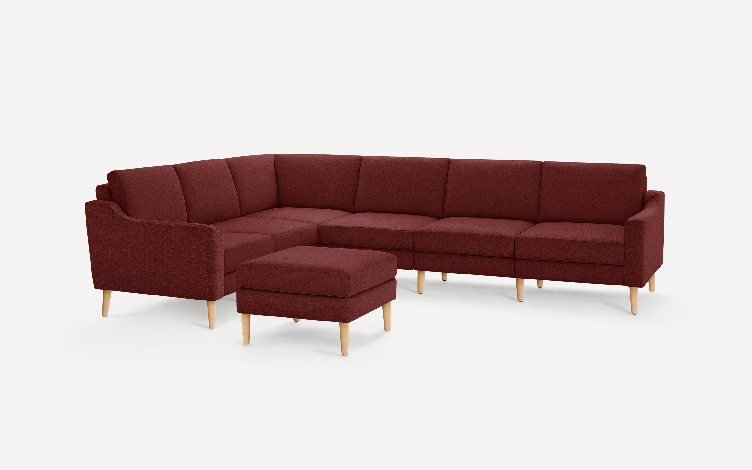Nomad 6-Seat Corner Sectional with Ottoman